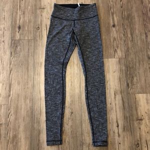 Lululemon Wunder Under Heathered Sz 4